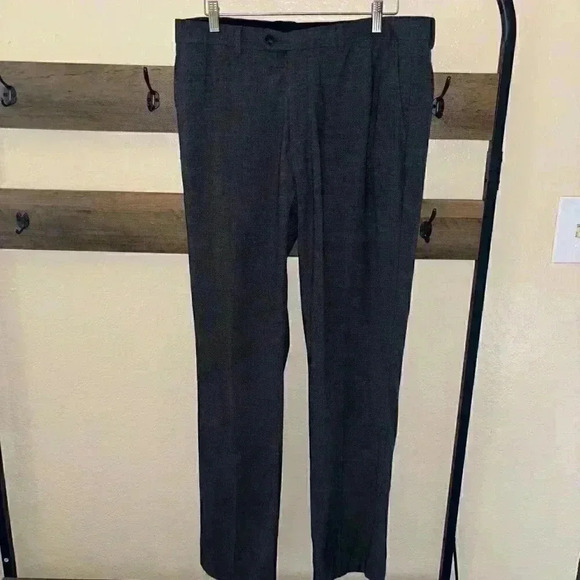 Men's Apt. 9® Premier Flex Performance Slim-Fit Washable Suit Pants Size 35x34 - Picture 3 of 9